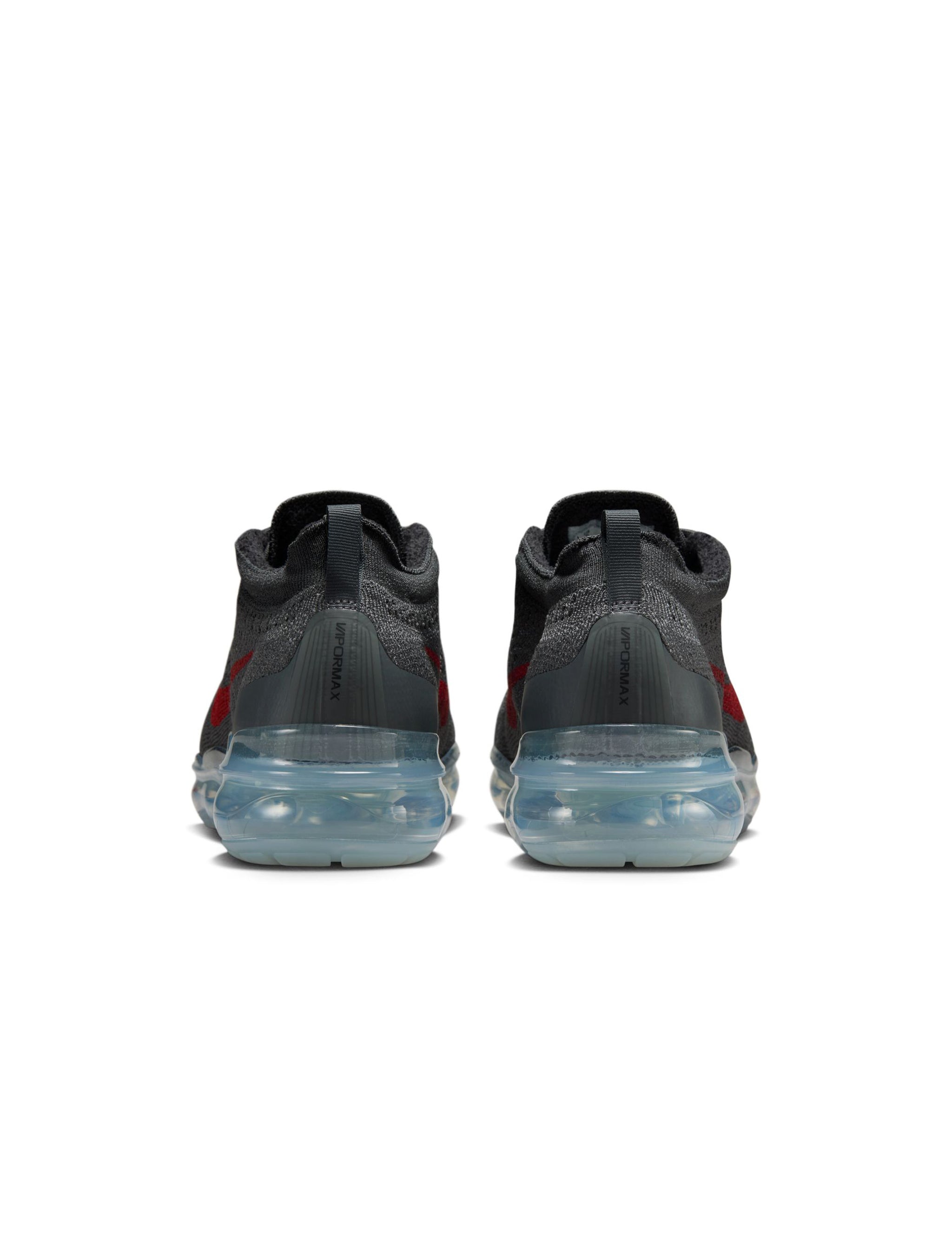 Nike Mens Air Vapormax 2023 Flyknit - Dark Grey/Gym Red