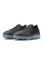 Nike Mens Air Vapormax 2023 Flyknit - Dark Grey/Gym Red