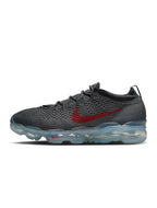 Nike Mens Air Vapormax 2023 Flyknit - Dark Grey/Gym Red