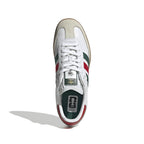 Adidas Mens Samba OG - White/Scarlet/Dark Green