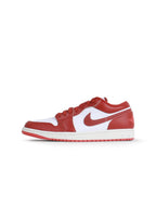 Air Jordan Big Kids  1 Low Se - White/Dunew